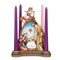 Roman 10.5" Brown Holy Family with Angel Advent Candle Holder